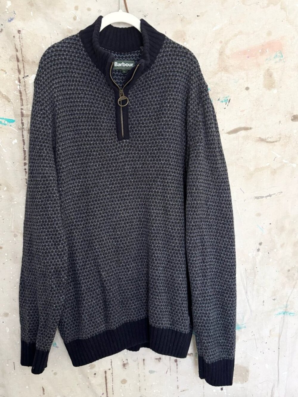 Barbour Tisbury Half Zip Sweater